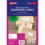 Avery Label L7160-20 Laser Fsc Mix Credit 21up 20 Sheets | 61-238017