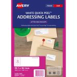 Avery Label L7163-100 Popup Quick Peel 99.1x38.1mm Fsc Mix Credit 14up 100 Sheets | 61-238026