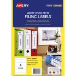 Avery Label L7171 Lever Arch Fsc Mix Credit 25 Sheets | 61-238033