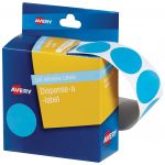 Avery Label Dispenser Dmc24lb Light Blue Round 24mm 500 Pack | 61-238263