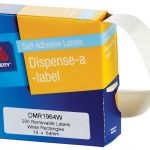 Avery Label Dispenser Dmr1964w 19x64mm White Fsc Mix Credit 280 Pack | 61-238290