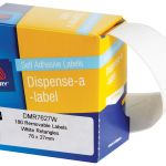 Avery Label Dispenser Dmr7627w 76x27mm White Fsc Mix Credit 180 Pack | 61-238299