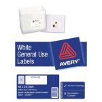 Avery Label L7158 General Use 64x26.7mm Fsc Mix Credit 30up 100 Sheets | 61-238339