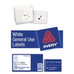 Avery Label L7164 General Use A4 Fsc Mix Credit 12up 100 Sheets | 61-238341