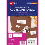 Avery Label J8157-50 Inkjet Fsc Mix Credit 33up 50 Sheets | 61-238373