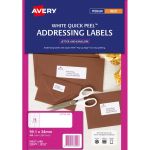 Avery Label J8162-25 Inkjet Fsc Mix Credit 16up 25 Sheets | 61-238432