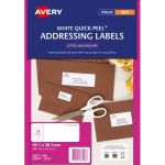 Avery Label J8163-25 Inkjet Fsc Mix Credit 14up 25 Sheets | 61-238433