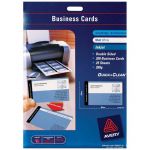 Avery Business Cards C32015-25 Inkjet 8up 25 Sheets | 61-238476