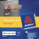 Avery Label L7163 Rev-25 99.1x38.1 Fsc Mix Credit 14up 25 Sheets | 61-238507