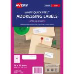 Avery Label L7156-100 58x17.8mm Fsc Mix Credit 45up 100 Sheets | 61-238676