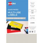 Avery Labels L7264 Pistachio 32x94 A5 8up 10 Sheets | 61-238977