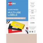 Avery Labels L7264 Almond 32x94 A5 8up 10 Sheets | 61-238978