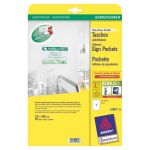 Avery Pockets L7083-10 Sign Adhesive A4 1up 10 Sheets | 61-239533