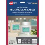 Avery Label L7109 Rectangular White Glossy 18up 10 Sheets | 61-239546