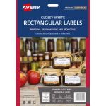 Avery Label L7123 Rectangular Glossy Label Fsc Mix Credit 14up 10 Sheets | 61-239547