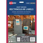 Avery Label L7110 Rectangular Kraft Fsc Mix Credit 18up 15 Sheets | 61-239550