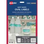 Avery Label L7101rev Oval White Fsc Mix Credit 18up 10 Sheets | 61-239557