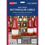 Avery Label L7108rev Rectangular White Fsc Mix Credit 9up 10 Sheets | 61-239560