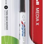 Uni-ball Media X Dual Tip Permanent Marker Hangsell Pna-125 | 61-249049