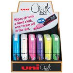 Uni Display Chalk Marker X24 8.0mm Chisel Pwe-8k | 61-249082