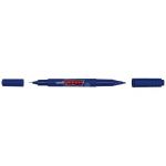 Uni Prockey Marker Dual Tip 0.4/0.9mm Blue Pm-120 | 61-249552