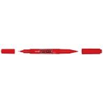 Uni Prockey Marker Dual Tip 0.4/0.9mm Red Pm-120 | 61-249553