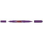 Uni Prockey Marker Dual Tip 0.4/0.9mm Violet Pm-120 | 61-249560