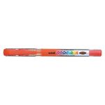 Uni Promark Highlighter 4.0mm Chisel Orange Usp-105 | 61-249762