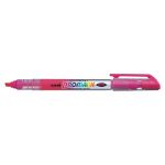 Uni Promark Highlighter 4.0mm Chisel Pink Usp-105 | 61-249763