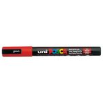 Uni Posca Marker 0.9-1.3mm Fine Red Pc-3m | 61-250036