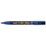 Uni Posca Marker 0.9-1.3mm Fine Blue Pc-3m | 61-250039