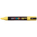 Uni Posca Marker 1.8-2.5mm Med Bullet Yellow Pc-5m | 61-250046