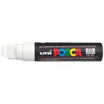 Uni Posca Marker 15.0mm Extra-broad Chisel White Pc-17k | 61-250062