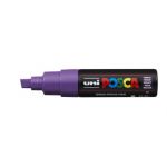 Uni Posca Marker 8.0mm Hangsell Bold Chisel Violet Pc-8kh | 61-250116