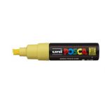 Uni Posca Marker 8.0mm Hangsell Bold Chisel Yellow Pc-8kh | 61-250118