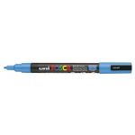 Uni Posca Marker 0.9-1.3mm Fine Sky Blue Pc-3m | 61-250138