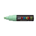 Uni Posca Marker 8.0mm Bold Chisel Light Green Pc-8k | 61-250182