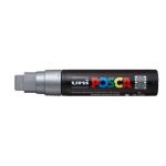 Uni Posca Marker 15.0mm Extra-broad Chisel Silver Pc-17k | 61-250185