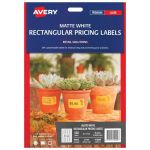 Avery Label L7144 White Rectangular 38x21mm 65up 8 Sheets | 61-272590