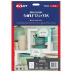 Avery Shelf Talkers C32301 Removable 55x85mm 6up 5 Sheets | 61-272594