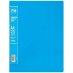 Fm A4 Premium Display Book 20 Pocket Ice Blue | 61-278259