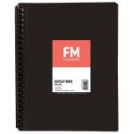 Fm Display Book Black Insert Cover 20 Pocket Refillable | 61-278380