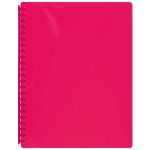 Fm Display Book A4 Shocking Pink Textured Refillable 20 Pocket | 61-278484