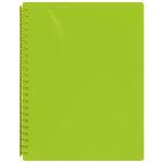 Fm Display Book A4 Lime Green Textured Refillable 20 Pocket | 61-278486