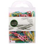 Dixon Paper Clips 28mm Tri Coloured Pack 200 | 61-290501