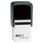 Colop Stamp Printer Q43 Black 43x43mm Square | 61-352886