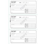 Collins Cash Receipt A5/50 3tl Triplicate No Carbon Required | 61-437320