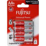 Fujitsu Batteries Aa Universal 4 Pack 1.5v Power | 61-781021