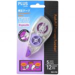 Plus Tw Correction Tape Purple 5mm X 12m Wh705 | 61-PWH705P