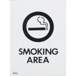 S/adh Sign Smoking Area 95x70 | 61-SS5